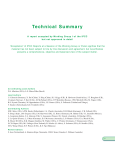 IPCC. 2001. Tech Summary of Physical Science Basis