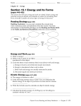 Section 15.1 Energy and Its Forms