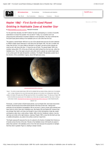 Kepler 186f - Forum Skylive