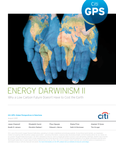 energy darwinism ii - Climate Policy Observer
