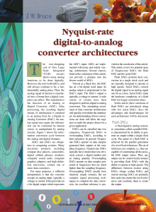 Nyquist-rate digital-to-analog converter