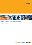 Skin cancer and outdoor work
