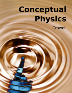 Crowell - Conceptual Physics - IA