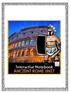 Rome PDF with answers - Mrs. Barney`s Social Studies Class