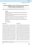 Persistent Elevation of CA 19-9 Levels in the Long-term Follow