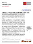 The Open US Economy and Newton`s Third Law