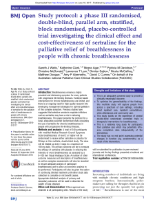 Study protocol: a phase III randomised, double-blind