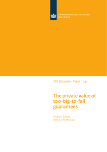 The private value of too-big-to-fail guarantees