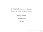 ECON2915 Economic Growth