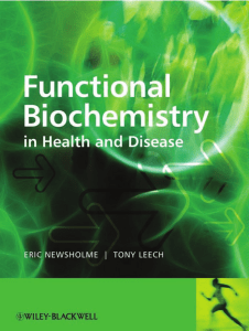 Functional Biochemistry in Health and Disease, 2nd Edition
