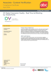 DoubleVerify DV Digital Impression Quality - Real