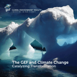 The GEF and Climate Change - Global Environment Facility