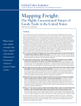 Mapping Freight: The Highly Concentrated Nature of Goods Trade in