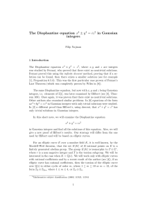 The Diophantine equation x4 ± y4 = iz2 in Gaussian