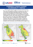 cambodia climate change vulnerability profile