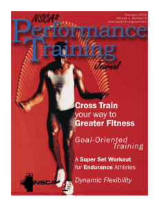Cross-Training for Endurance Athletes: A Super