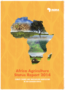 Africa Agriculture Status Report 2014