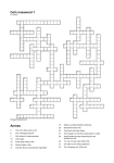 Cell crossword 1
