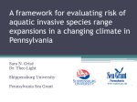 A framework for evaluating risk of aquatic invasive species