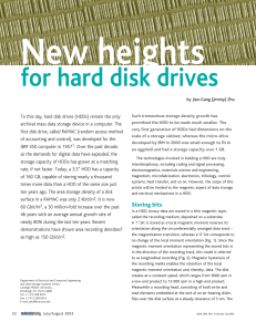 for hard disk drives