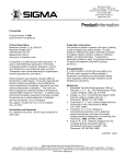 Furosemide (F4381) - Product Information Sheet - Sigma
