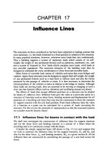 Influence Lines