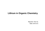 Lithium in Organic Chemistry