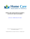 level iii – home health aid level iii - home health aide