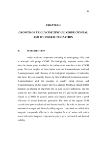 chapter 3 growth of triglycine zinc chloride crystal and
