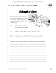 Adaptation - Cobb Learning