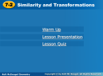 similarity transformation