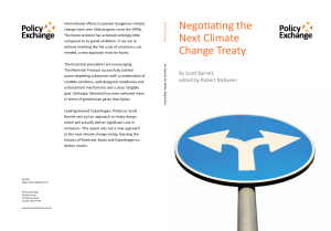Negotiating the Next Climate Change Treaty