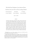 Fed Liftoff and Subprime Loan Interest Rates: Evidence from the