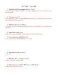 Bio Chapter 8 Study Guide 1. What did Griffith`s experiments discover?
