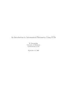 An Introduction to Astronomical Photometry Using CCDs