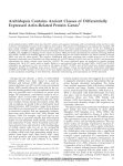 Arabidopsis Contains Ancient Classes of Differentially Expressed