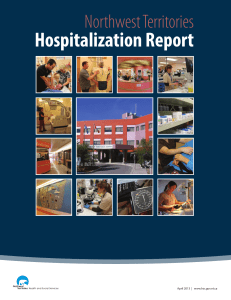 NWT Hospitalization Report - Health and Social Services