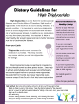 High Triglycerides - Lipid Genetics Clinic