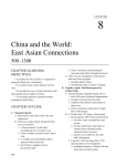 China and the World: East Asian Connections
