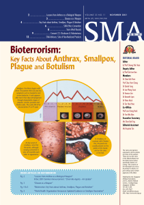 Bioterrorism: Key Facts about Anthrax, Smallpox, Plague and Botulism