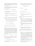 1 1. Determine if the following vector operators are Her