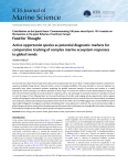 Active opportunist species as potential diagnostic markers for