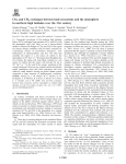 CO2 and CH4 exchanges between land