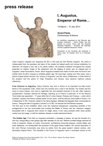 press release - Grand Palais