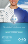 Pain relief that`s better for every body. - MyON-Q