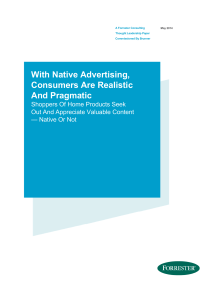With Native Advertising, Consumers Are Realistic And