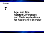 Age- and Sex- Related Differences and Their Implications for