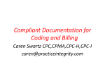 Compliant Documentation for Coding and Billing