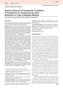 Sodium-Glucose Co-transporter 2 Inhibitor: A Perspective on