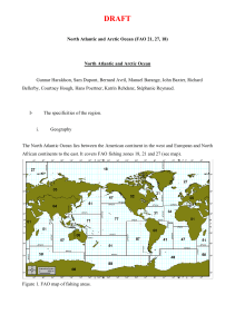 North Atlantic and Arctic Region, Working Group 2